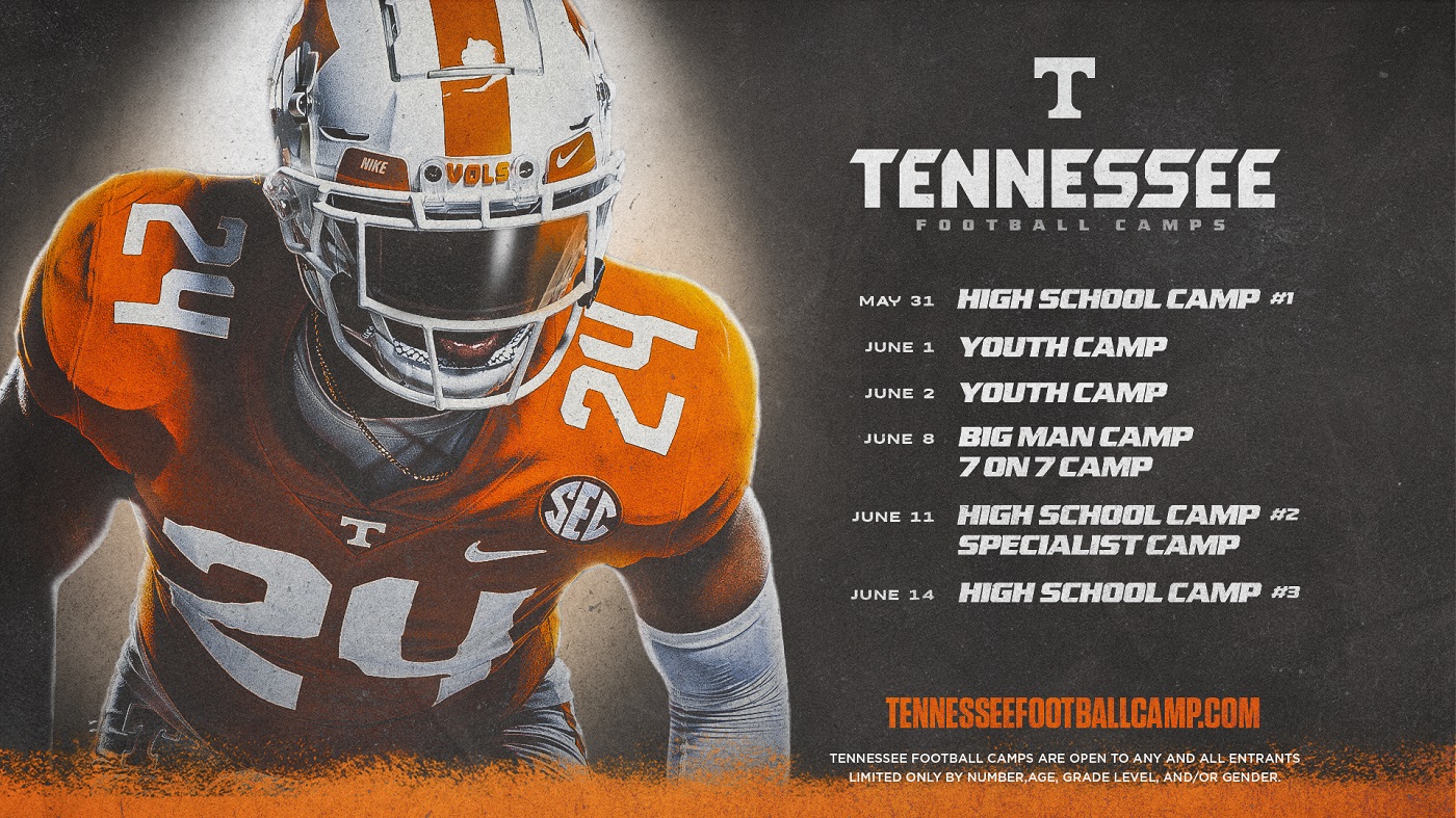 Tennessee Football Camps at University of Tennessee Knoxville, TN